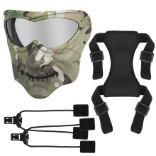 Airsoft Paintball Shooting Cs War Game Protective Halloween Party Cosplay Prop Night Knight/Cp Cosplay Prop Night Knight