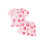 (6-12 Months, Pink) Ensemble d'été pour pièces adorables. 1