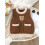 (18-24 Months, Brown) Γιλέκο Sunlight/αρκούδας για στρογγυλή λαιμόκοψη 5