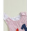 (6-12M, Red) Φόρμες για μωρά casual ρούχα. 7