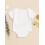 (3-6 Months, White) Mono de canalé recién nacidos. 6