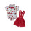 (3-6 Months, Indigo) Shorts-Set für Babys 4. Juli. 1