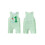 (6-12M, green) Φόρμες για μωρά casual ρούχα. 2