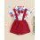 (12-18 Months, White) Shorts-Set für Babys 4. Juli. 5