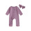 (0-3 Months, Purple) Ensemble 2 pièces bandeau mignon. 1