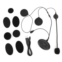 Noise Reduction Bluetooth Intercom Headset for Motorcycles Long Battery Life Wireless Dirt Bike Helmet Communication System Hands Free Communication