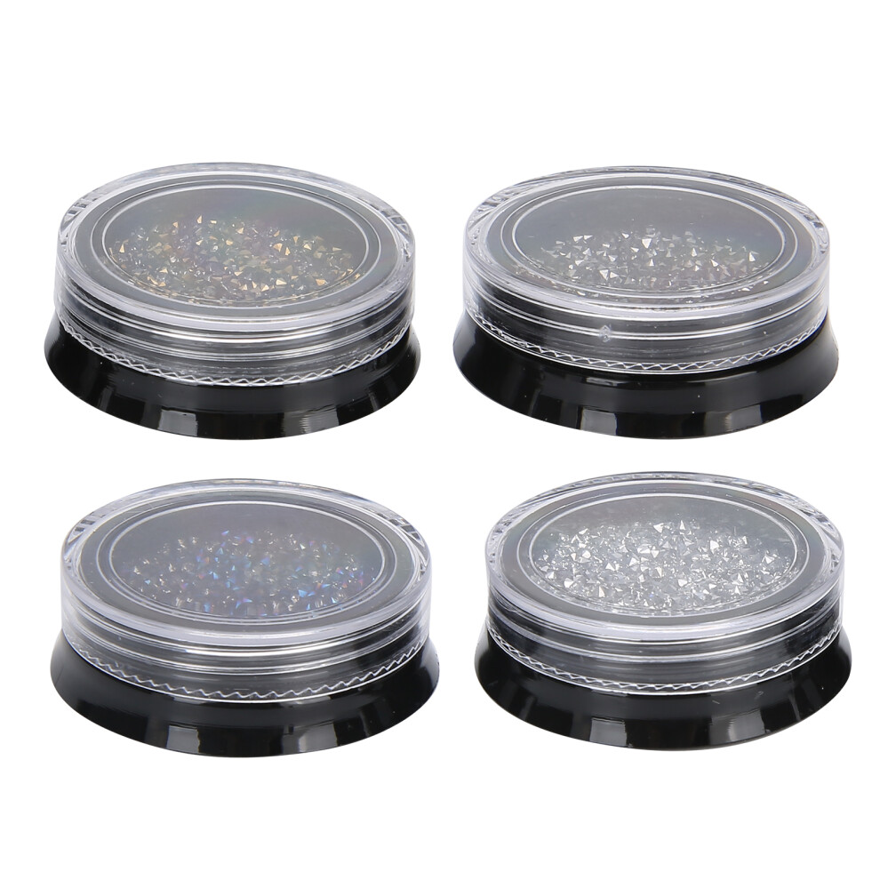 Sparkling Nail Charms With Christmas Snowflake Nail Art Stickers 3D Nail Art Decorations Gems For Nails Mixed Nail Varnish Compatible Rhinstones For