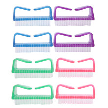 Soft Bristle Nail Cleaning Brush Ergonomic Design Sturdy Plastic Handle Fine Brush Tip Durable for Long Term Use Easy to Hold Reusable Household Tool