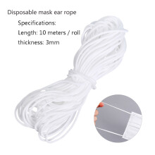 Durable Knitted Elastic Cord Versatile Sewing Supplies Easy To Use Robust Build Seamless Integration Flexible Touch For Masks Clothing DIY Projects