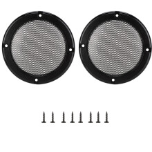 Elegante metalen luidsprekerroosters, beschermende grille voor kleine luidsprekers en auto's, decoratieve grille voor 8-inch woofers en subwoofers,