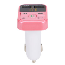 FM Transmitter Car Adapter, Revolutionary Bluetooth 5.3 Technology for Seamless Connectivity, Stunning Bass and Colorful Lighting Effects
