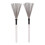 Steel Wire Drum Brush Kit with Maple Handle – White Percussion Tool Set 10