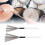 Steel Wire Drum Brush Kit with Maple Handle – White Percussion Tool Set 8