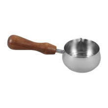 Stainless Steel Espresso Measuring Cup Small Milk Pitcher For Serving Coffee Drinks Home Barista Accessory