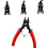 4 in 1 Snap Ring Pliers Set with Dual Function Design for Internal and External Circlip Removal 2