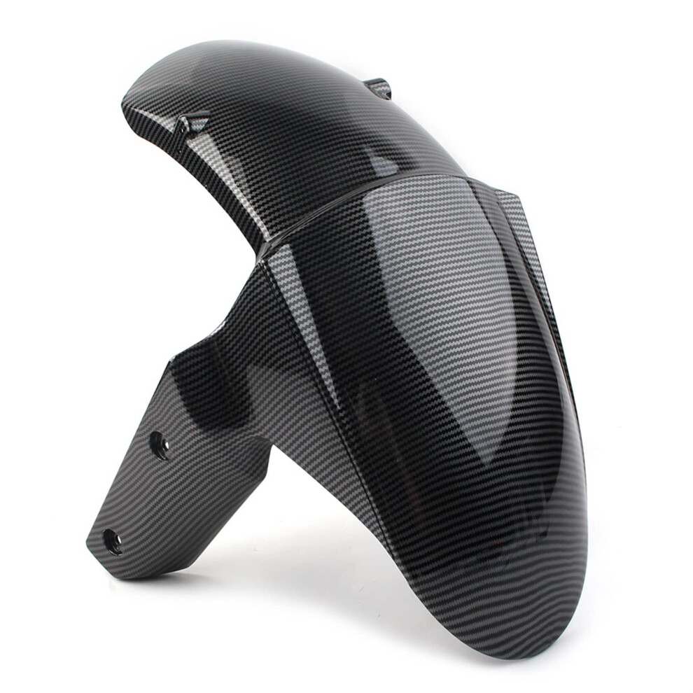 Wheel Splash Guard Carbon Fiber Abs Mudguard Front Fender For Ninja Zx10r Zx6r Z800 Z1000 Z1000sx 9187378789650