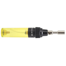 Temporary Soldering Tool Gas Pen 8ML Butane Handheld VA-100 Transparent Yellow