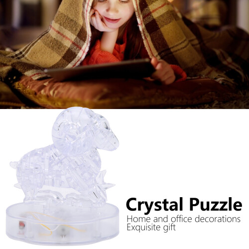 DIY Aries Constellation Crystal Puzzle with LED Light - 10x11.5cm 2