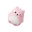 Multiple Section Cartoon Bear Pills Box Portable For Home-Pink 1