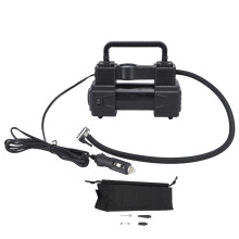 Travel Friendly Portable Inflator With Super Bright Led Light, Rapid Inflation For Quick Tire Fixes, Digital Car Tire Pump For Broad Application, Low