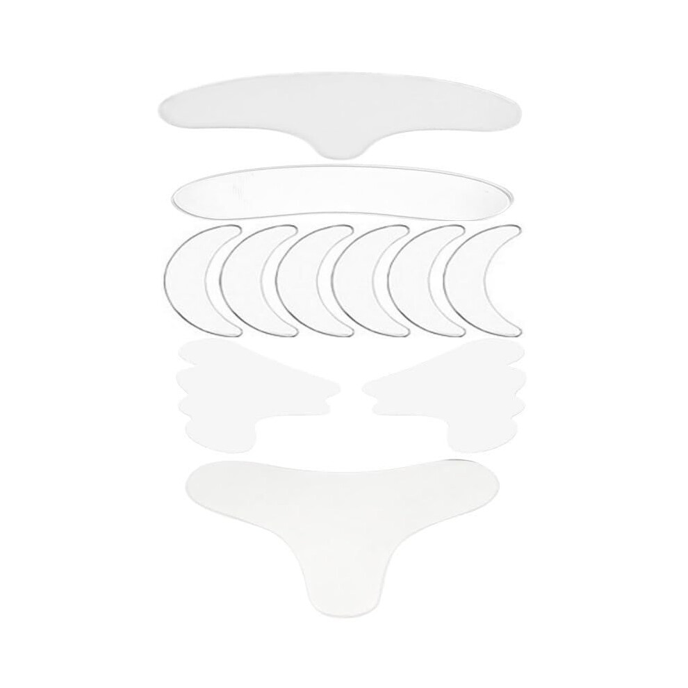 Silicone Neck Wrinkle Patches AntiAging Reusable Pads for Skin Firming and Deep Hydration