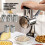 Secure Suction Cup Manual Grater for Easy Cheese Grating Nut 2