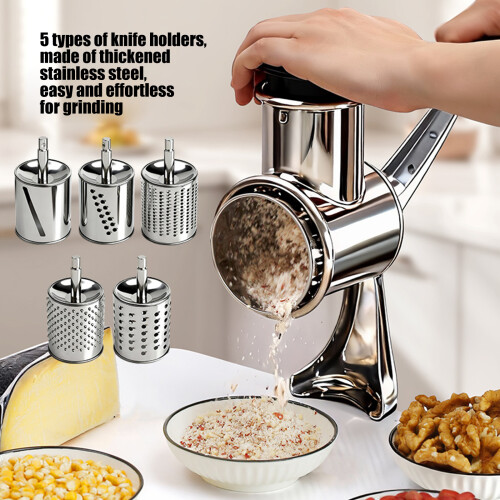 Secure Suction Cup Manual Grater for Easy Cheese Grating Nut 1