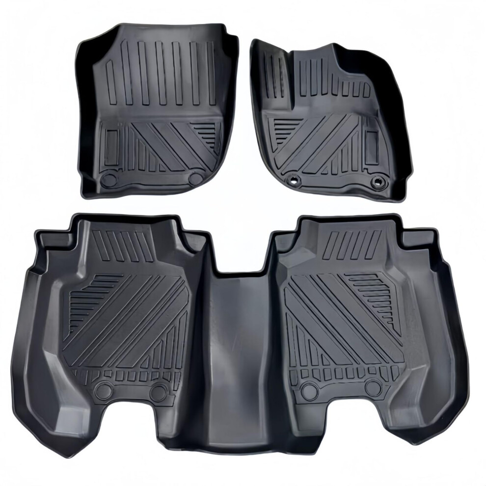 Tpe Car Floor Mats For Vezel Xrv Hrv 20152023 Rhd All Weather Non Slip Waterproof Antiwear Liners 9199774513333