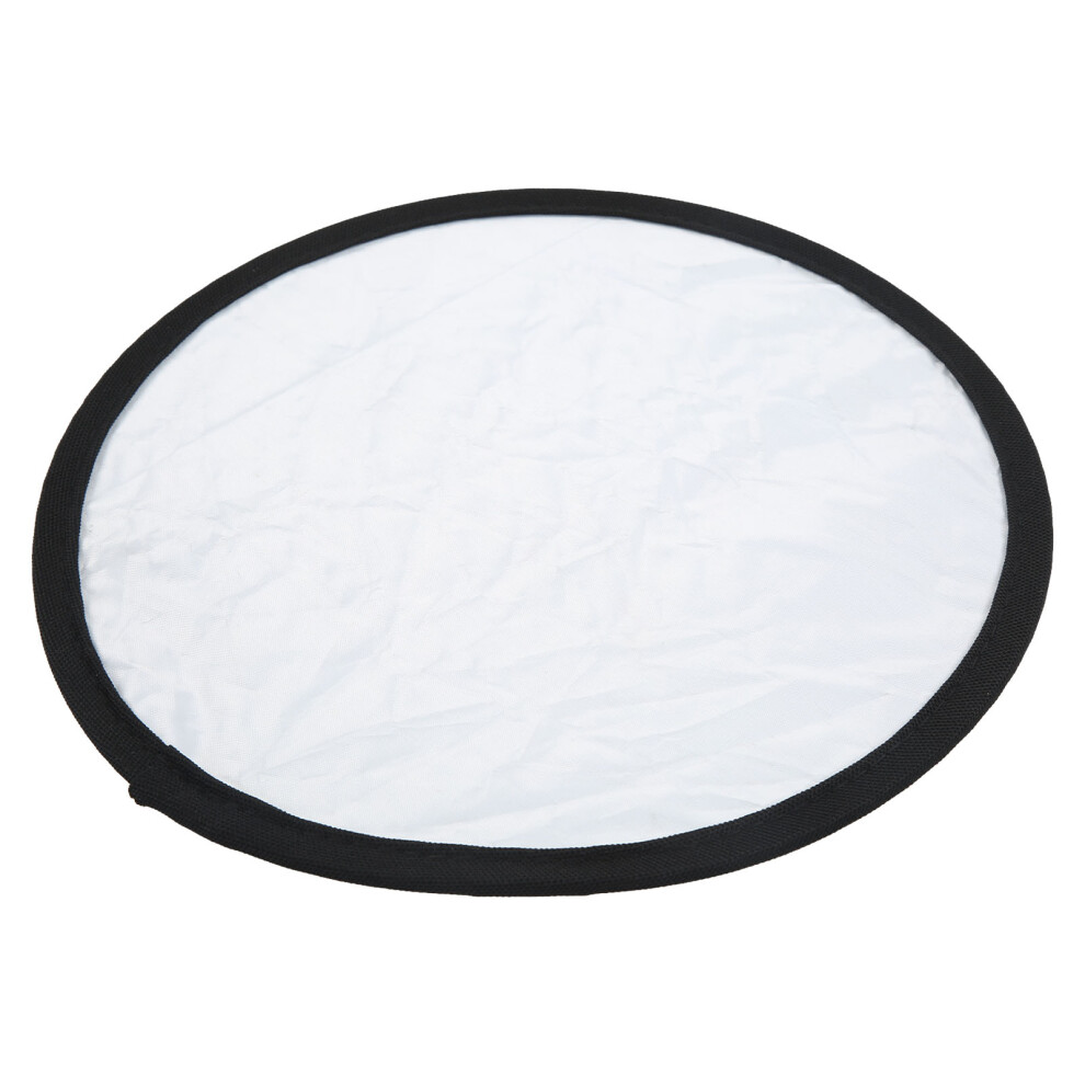 2-In-1 Reflector Photography 30Cm/11.8In Portable Round Silver/White/Light 9451375064738