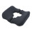 Ventilated Memory Spume Chair Pad for Long Permanent-Black 1