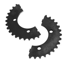 Pignone a catena divisa in acciaio 32T 420 per motocicletta, e-bike, scooter, corsa