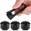 Wheel Nut Covers 20Piece Set 17/19/21mm With Removal Tool AntiTheft Black 19mm 2
