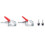 Push Pull Toggle Clamp - 6.6x4cm Iron Plastic Home Decor Tool 13