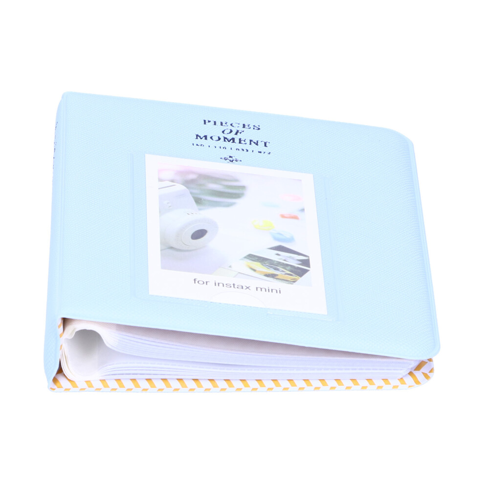 Mini Photo Album 3In 64 Pockets For Instax Mini 9 Light/Blue 3781378671432