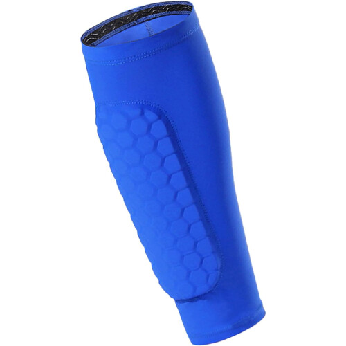 Shin Guards with Protective Padding and Calf Compression Sleeve for MultiSport Performance 2