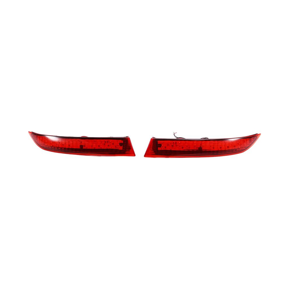 Car Rear Bumper Reflector Brake Led Bumper Tail 63217158949 63147158950 For X5 E70 2007-2013 Light 6031475041179