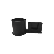 Fixed Frame Dual Purpose Standup Paddleboard Holder CupShaped Design Secure Phone And Beverage Holder Black
