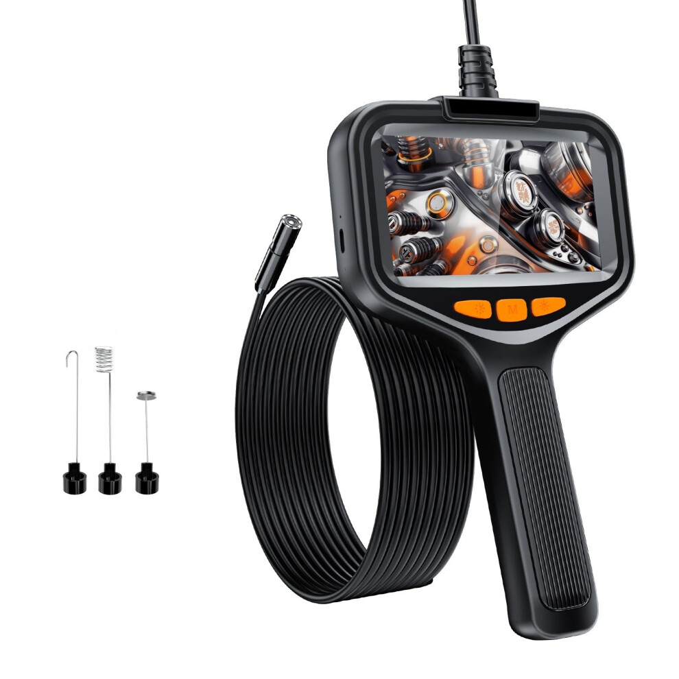 Endoscope Camera 4.3Inch Lcd Borescope Hd1080p Ip67 Waterproof 8Mm Lens 2M Singlelens Pipe And Sewer Inspection 9199774968164