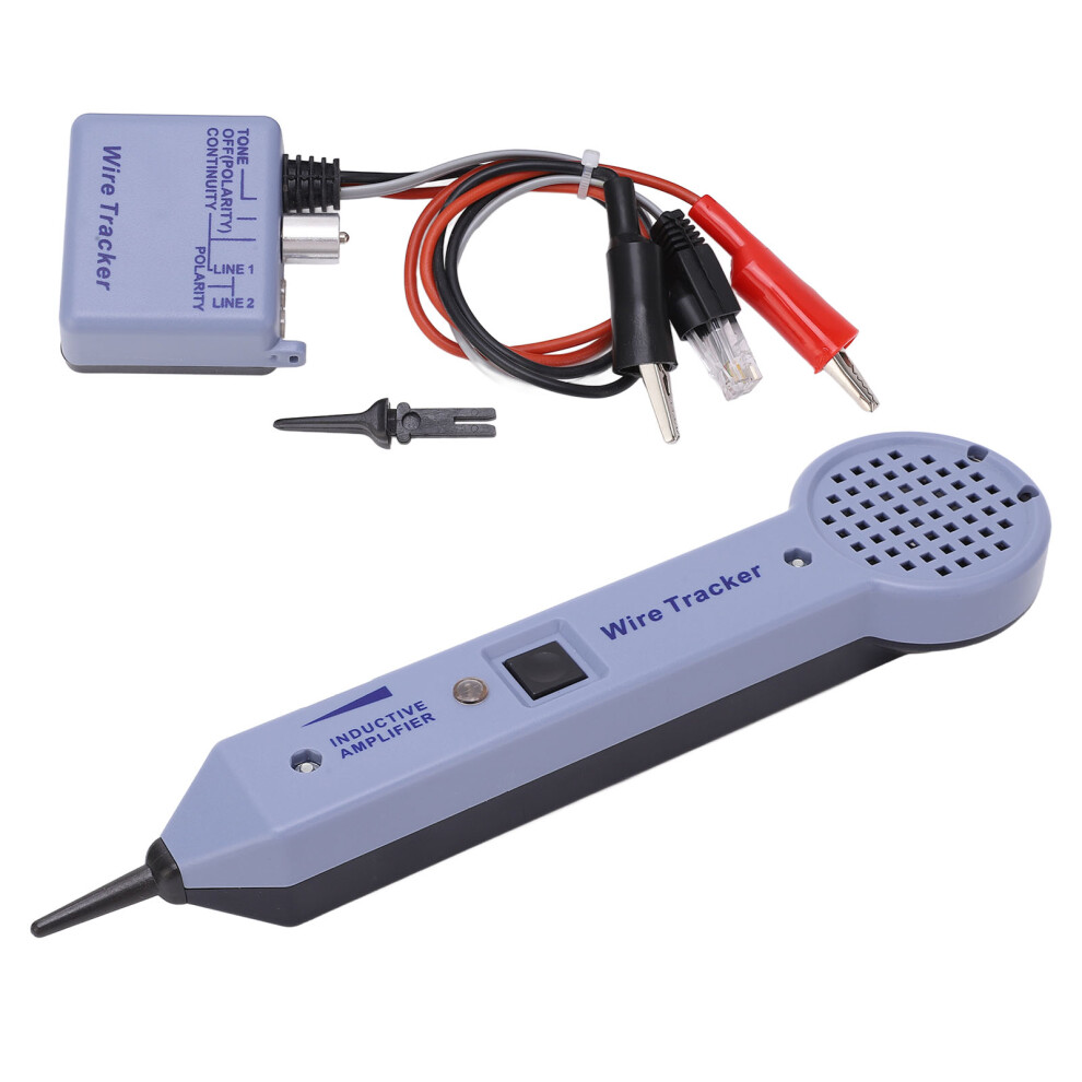 Cable Toner Detector Kit With Audio Adjustable Induction Amplifier & Usb Power 6951375069809