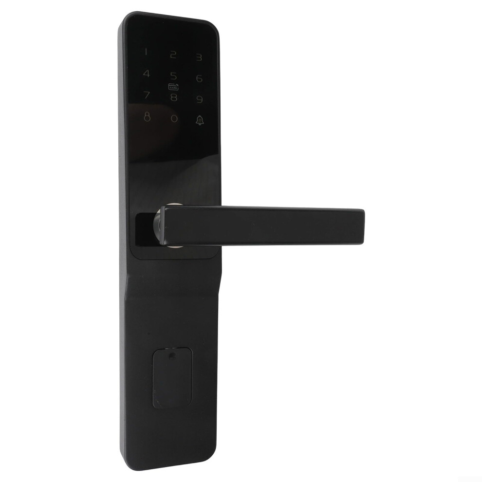 Smart Door Lock With Password, Keyless Entry, App Control And Antitheft Design In Grey 9382693226228