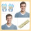 Tooth  Kit 100PCS Temporary Dental Crowns Multiple Sizes with Storage Box for Front and Molar 2