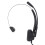 Fone de ouvido com microfone com cancelamento de ruído para computador e celular, microfone flexível com haste, dobrável, leve e confortável, 5