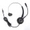 Fone de ouvido com microfone com cancelamento de ruído para computador e celular, microfone flexível com haste, dobrável, leve e confortável, 2