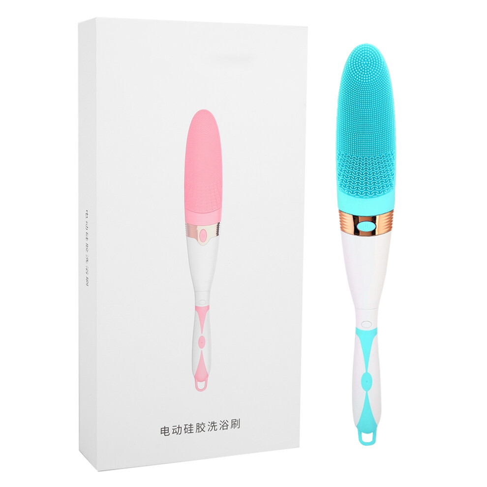 Sensitive Skin Cleanser Hygienic Silicone Material Ergonomic Design Electric Bath Brush Detangling Brush Deep Cleansing Soft Face Scrub Brush Gentle