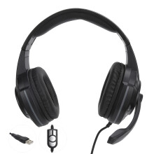 Computer Headset With Microphone Ergonomic Comfort Noise Cancelling Boom Mic Hi Fi Sound USB Wired Headphones For Call Center Gaming Home Office