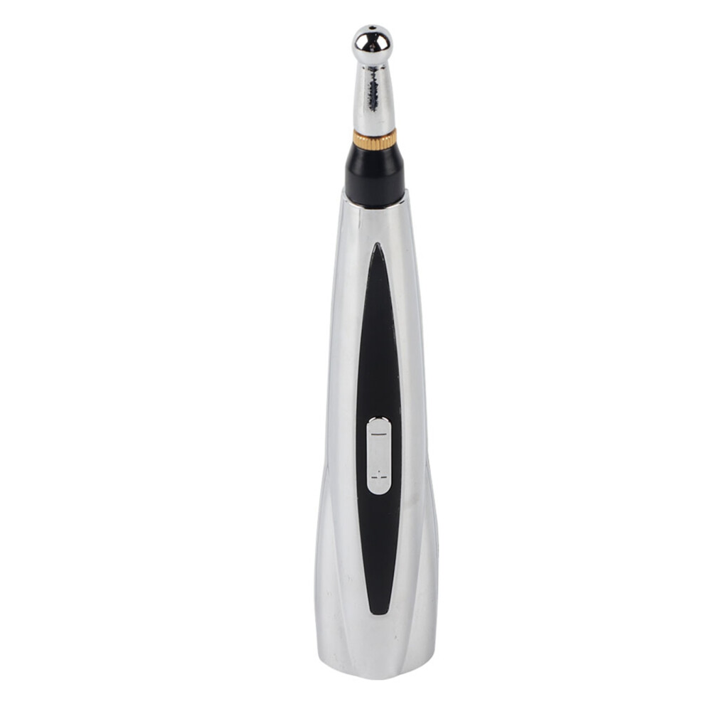 Portable Acupuncture Stimulation Vibration Massager Pen 9 Modes USB Rechargeable Meridian Activator Facial Skin Toner Stress Reducer For Nightclubs