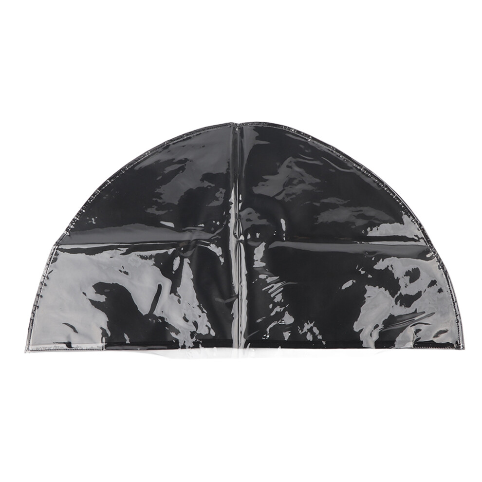 Mobility Scooter Cover Waterproof Dust Resistant Windproof Transparent Panel Protector Foldable Lightweight Universal Fit Easy Installation Scooter A