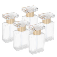 Sticlă de parfum reîncărcabilă portabilă de călătorie, fără BPA, sticlă transparentă de parfum, ecologică, atomizor de parfum, sticlă de