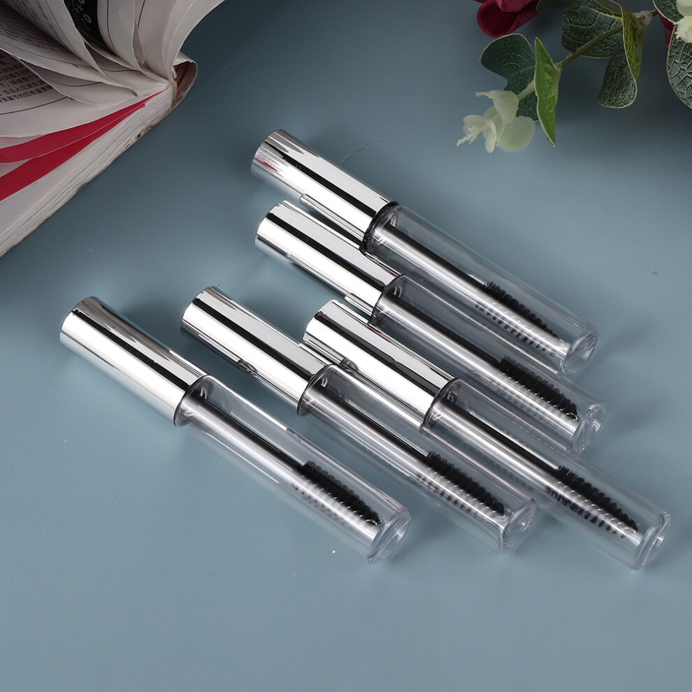 20pcs Empty Plastic Mascara Tube 10ml Refillable Eyelash Growth Oil Dispenser
