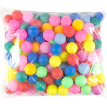 Table Tennis Balls 40mm Plastic Multi Coloured  30 Pack, Not For Pro Athletes, Suitable For Cats And Dogs Parties Games